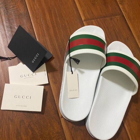 Gucci -Mens Rubber Slides